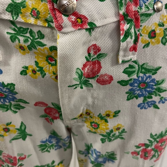 Deadstock  Maverick vintage floral jeans - Picture 3 of 11